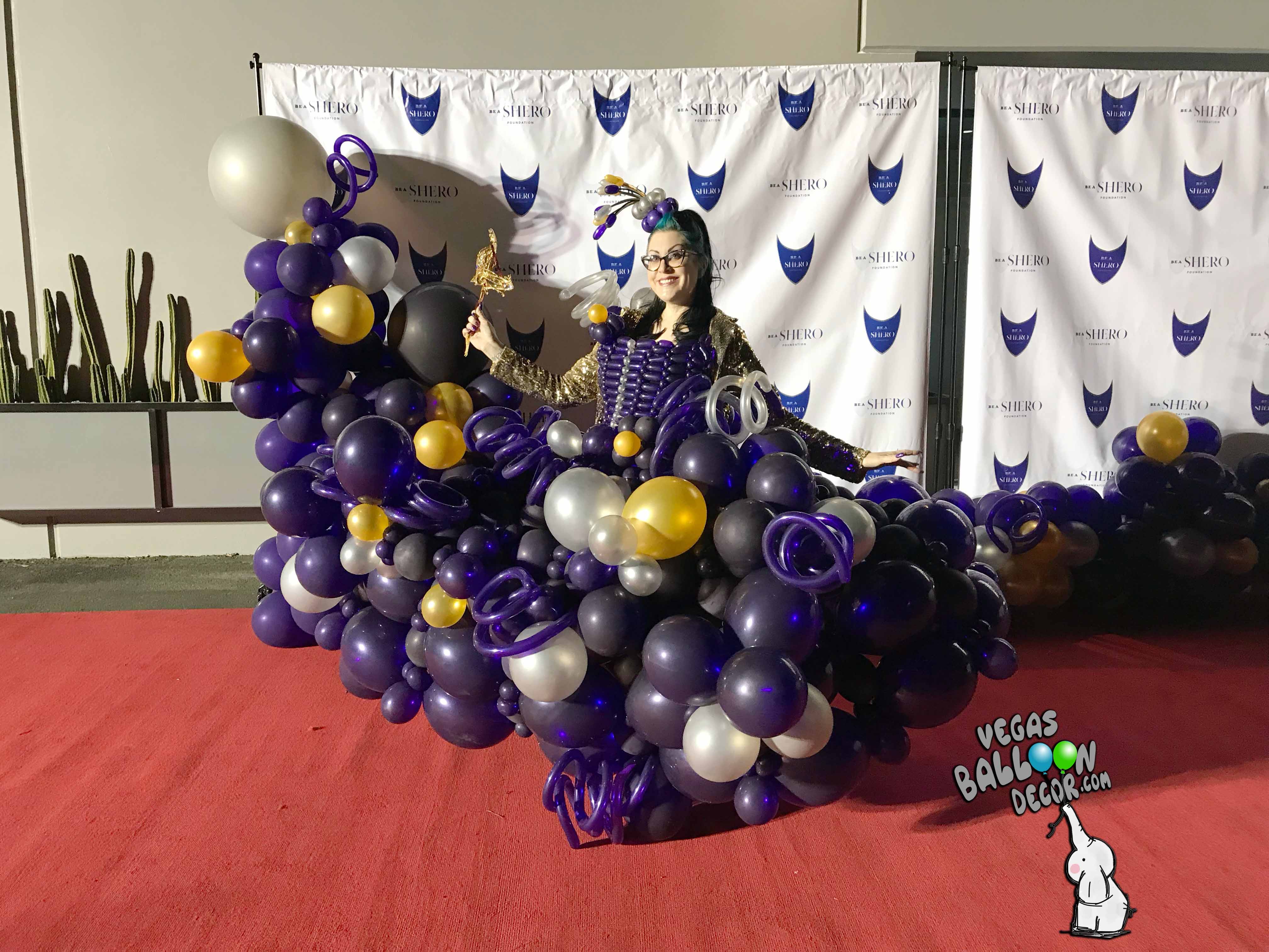 Red Carpet Balloon Decor