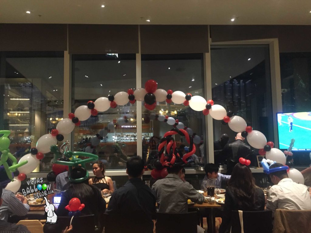 Balloon Table Arches